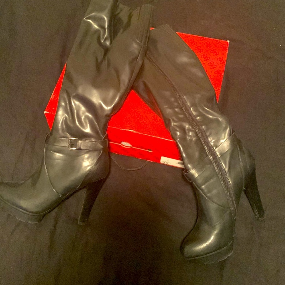 Black Leather Boots